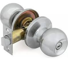 Ручка защелка 5560 ВК СР (хром) фик. АЛЛЮР