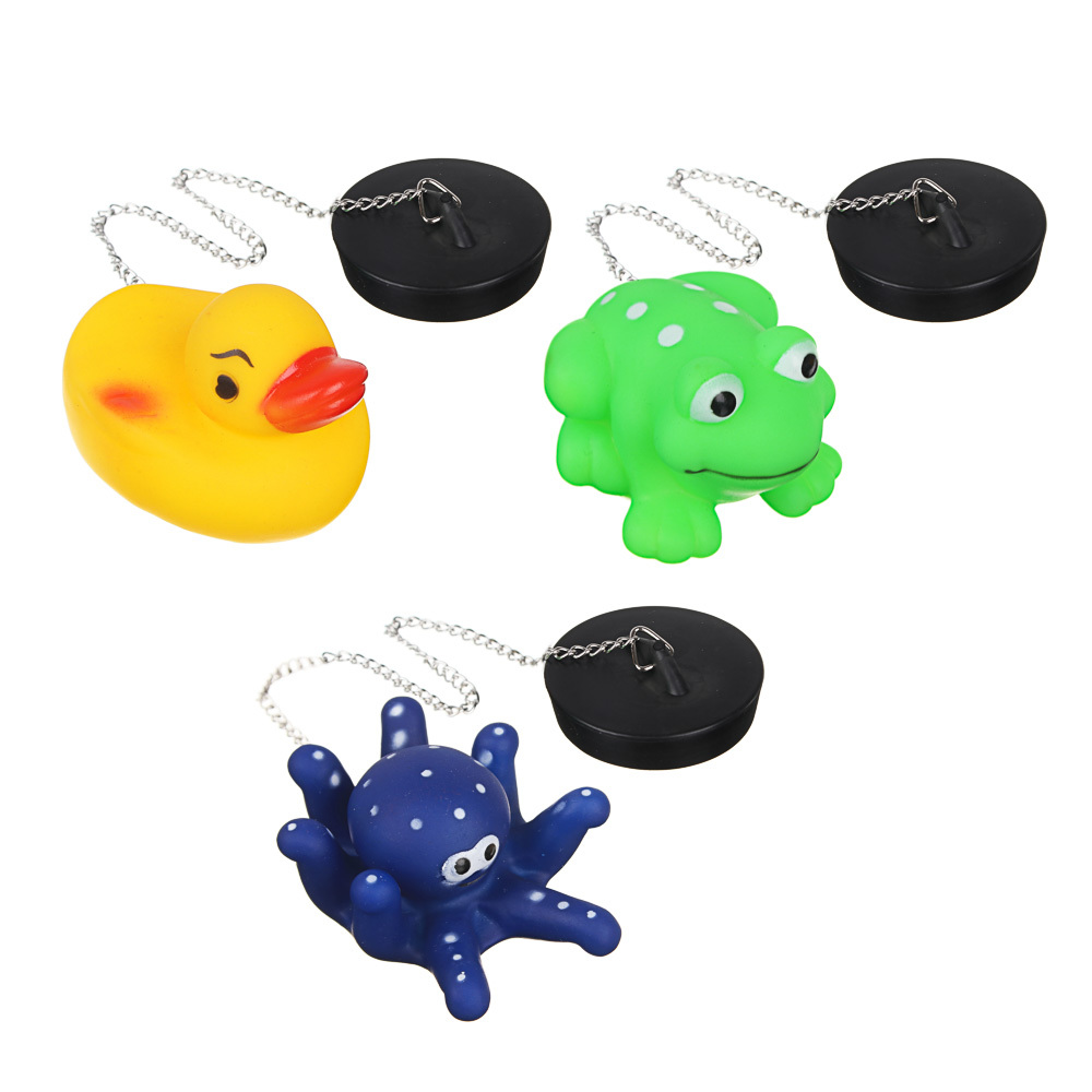 Пробка для ванной Морской обитатель d4,5см