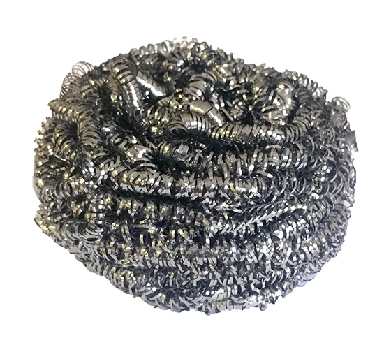 Мочалка д/посуды металл Умничка" спираль 2шт