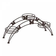 Подставка для цветов "Арка 3" черный