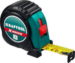 Рулетка KRAFTOOL X-Drive 8м*25мм (34122-08)