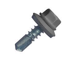 Саморезы кровел. 5,5*19 Граф. серый 7024