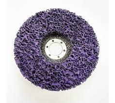 Круг коралловый зачистной 125*22 фиолетовый TSUNAMI