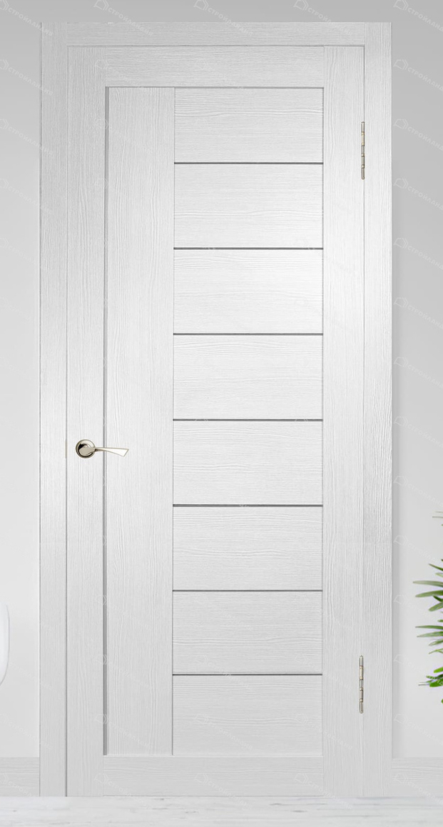 Дверь CORSA 10, глухое Лиственница белая 3D, 800*2000