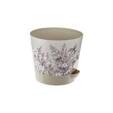 Кашпо НИКА ДЕКО D180мм 2.7л с прикорн.полив. нарциссы М3078