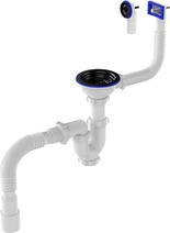 Сифон д/мойки Aquant 1/2х40