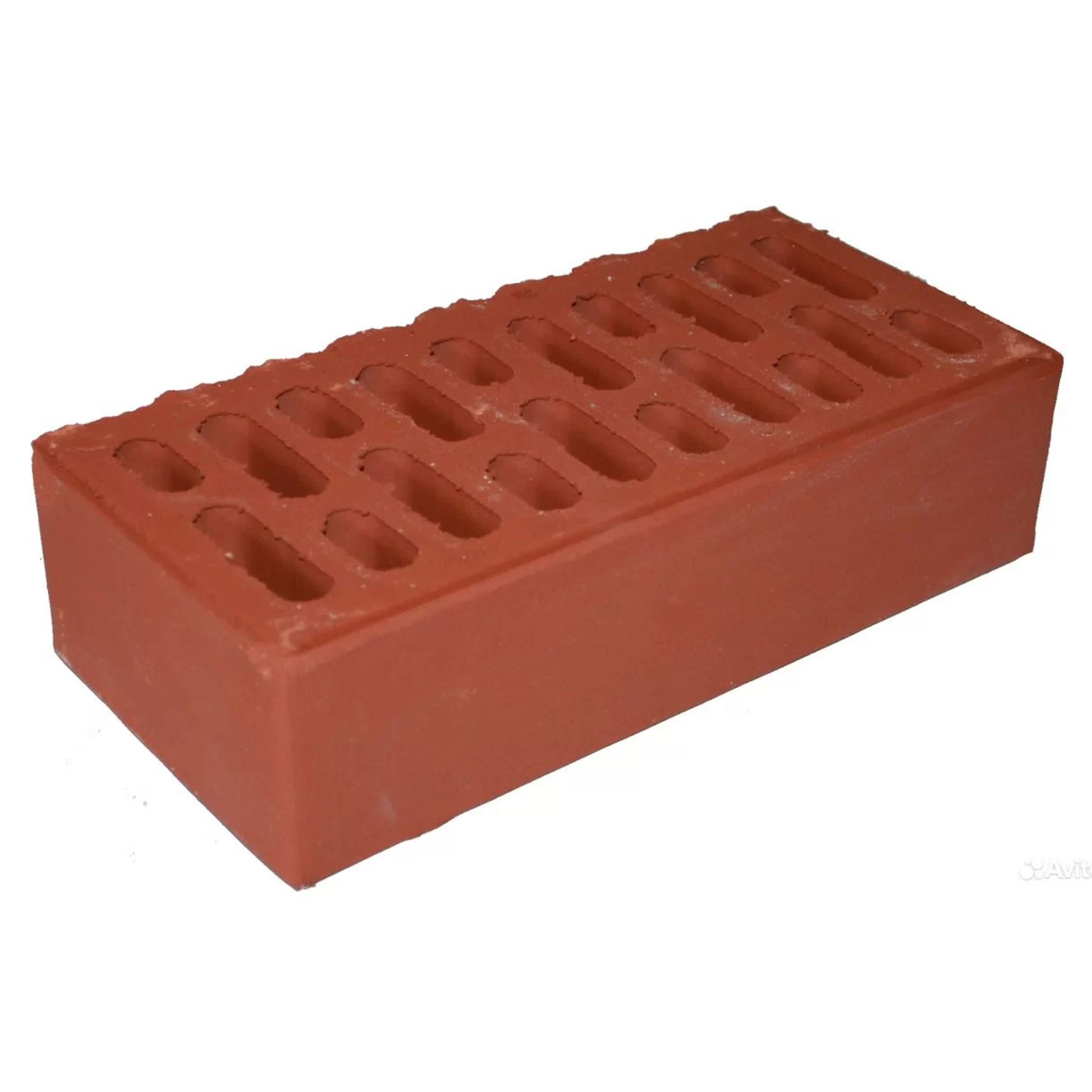 Кирпич пустотность 38% М-125 облиц.