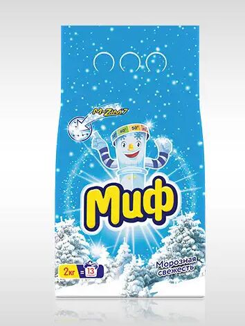 Порошок стир. МИФ 3в1 "Морозная свежесть" авт. 2кг