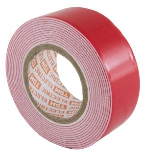 Клейкая лента TDM двухстор. вспененная 19мм*10м