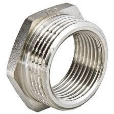 Футорка Valtec 1/2"-3/8" никель VTг.581.N.0403