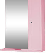 Шкаф Империал Луна розов.метал.прав.