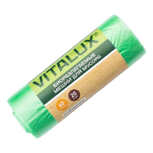 Мешки д/мусора VitAlux 60л (рул/20шт)