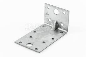 Уголок крепеж. 50х90х55х2мм, усил, оцинк