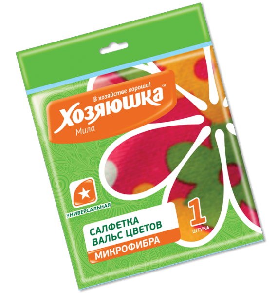 Салфетки микрофибра Master FRESH  д/стекол и зеркал *50 С0006171