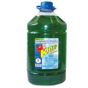 Средство д/посуды КЛЕР 5л ЯБЛОКО