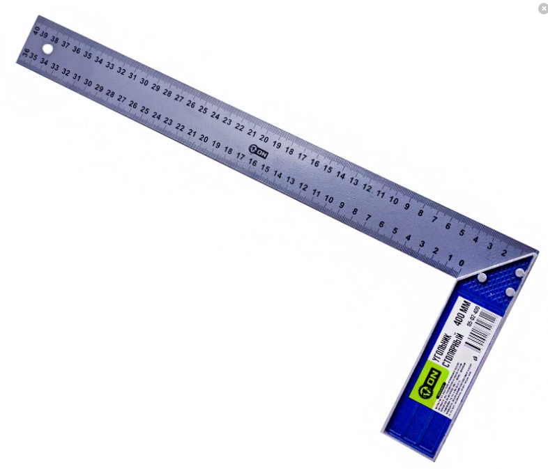 Угольник столярный 400мм 3-ON(арт. 5-02-400)