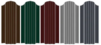 Штакетник металлический