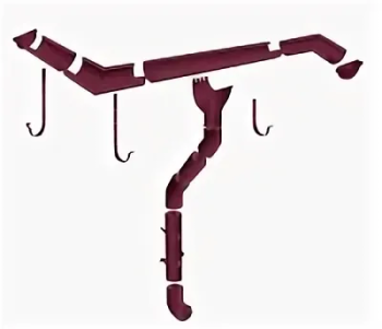 Металлическая водосточная система Foramina