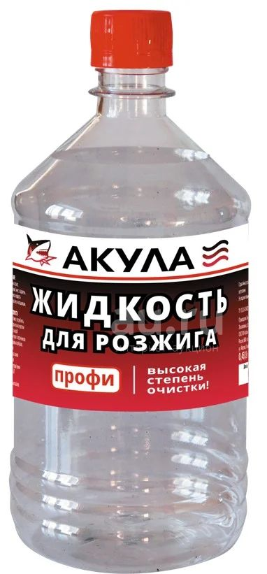 Жидкость для розжига АКУЛА "Профи" 0,4 л