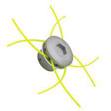 Катушка с леской М10 левая резьба металл Паук