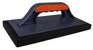 Терка 280х140мм,мелкопористый черный поролон DECOR 2K