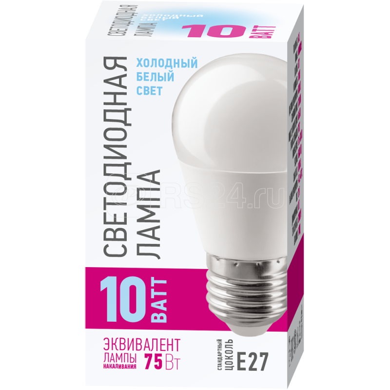 Лампа с/д ОНЛАЙТ Е27-РRОМО 10Вт 82913
