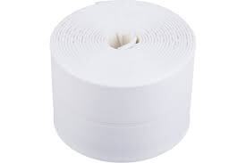 Лента самоклеящаяся Ермак бордюрная для ванн и раковин 60 мм х 3,35 м белая