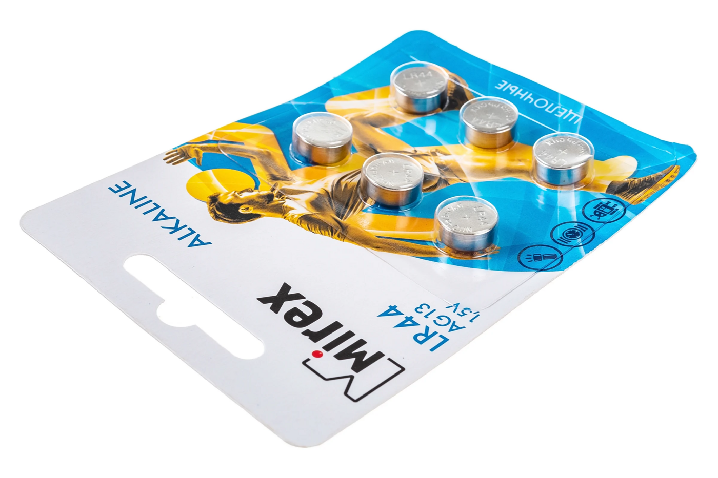 Батарейка MIREX " Alkaline" LR44 щелочная