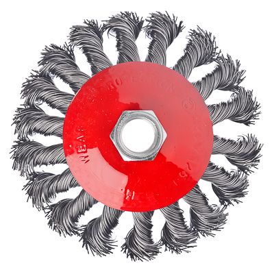Щетка металл. для УШМ 125мм/M14 (тарелка) ON