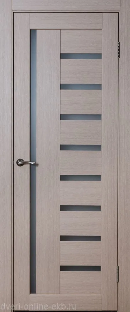 Дверное полотно Валенсия (900*2000 капучино) ПВХ (без коробки и наличников)