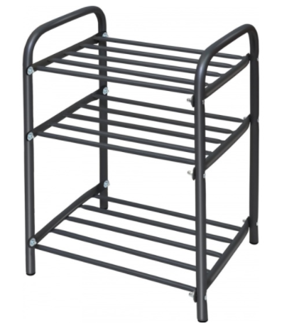 Этажерка д/обуви НИКА "Комфорт" ЭТК1/Ч 3 полки