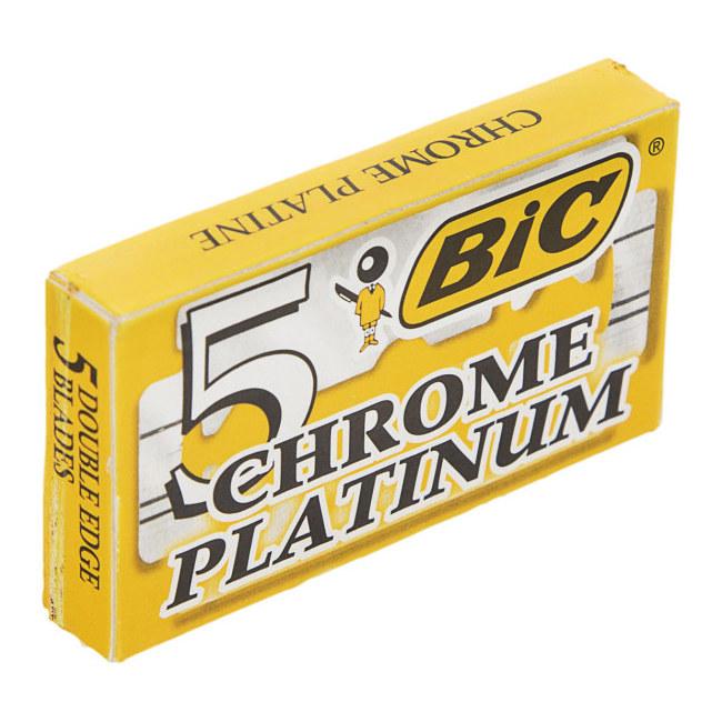Лезвия Gillette Platinum двусторонние 5шт
