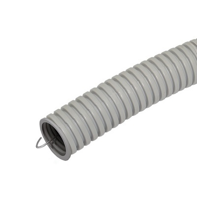Гофротруба с зондом ПВХ Д20 серая