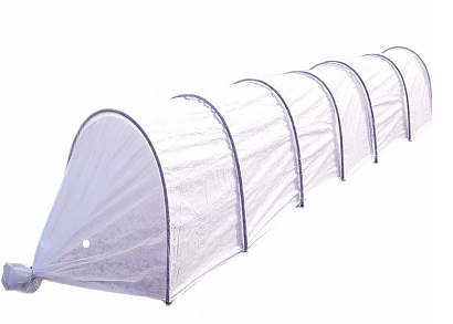 Парник "Дачник" №35 4,5м дуга 2,5 м укрывной