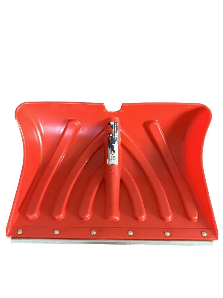 Лопата снег. Snow Пингвин (красная) алюм пл 490х340 ковш б/ч