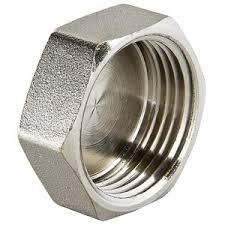 Заглушка Valtec 1 1/2" никель (на трубу) VТг.590.N.0008