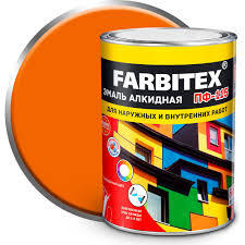 Эмаль FARBITEX ПФ-115 персиковая 800г