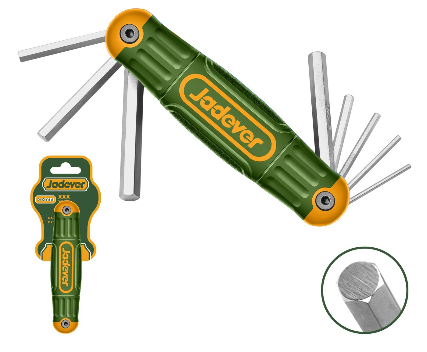 Набор ключей шестигр. JADEVER JDHK1281