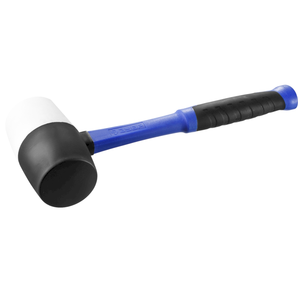 Киянка ЗУБР 900г Черно-белая резиновая (20531-900)