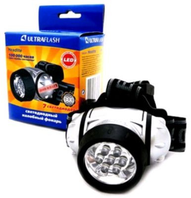 Фонарь с/д подсветка SB-101 пушлайт бел. Трофи