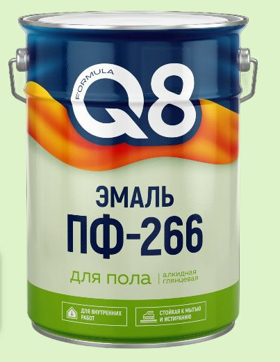 Эмаль ПФ-266 FORMULA Q8 зол.кор. 5,5-6кг