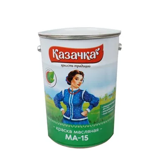 Краска КАЗАЧКА МА-15 сурик 10 кг