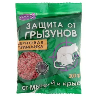 ДОМОВОЙ зерно от грыз. 200г пакет