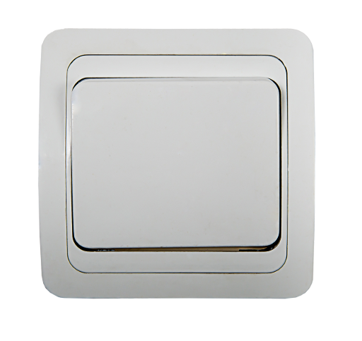 Выключатель ASD "Classico"   однок.белый