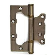 Петля без врезки 100*75*2,5 АС медь сазар