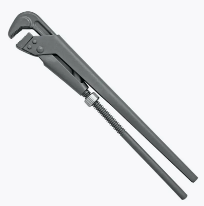 Ключ трубный BIBER ПРОФИ CrV 90 град. 1,5"