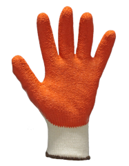 Перчатки х/б с риф/лат. покр. Торро Эконом