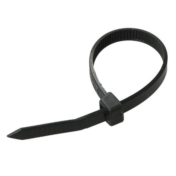Хомут нейлон. 3,6х350 черные иэк