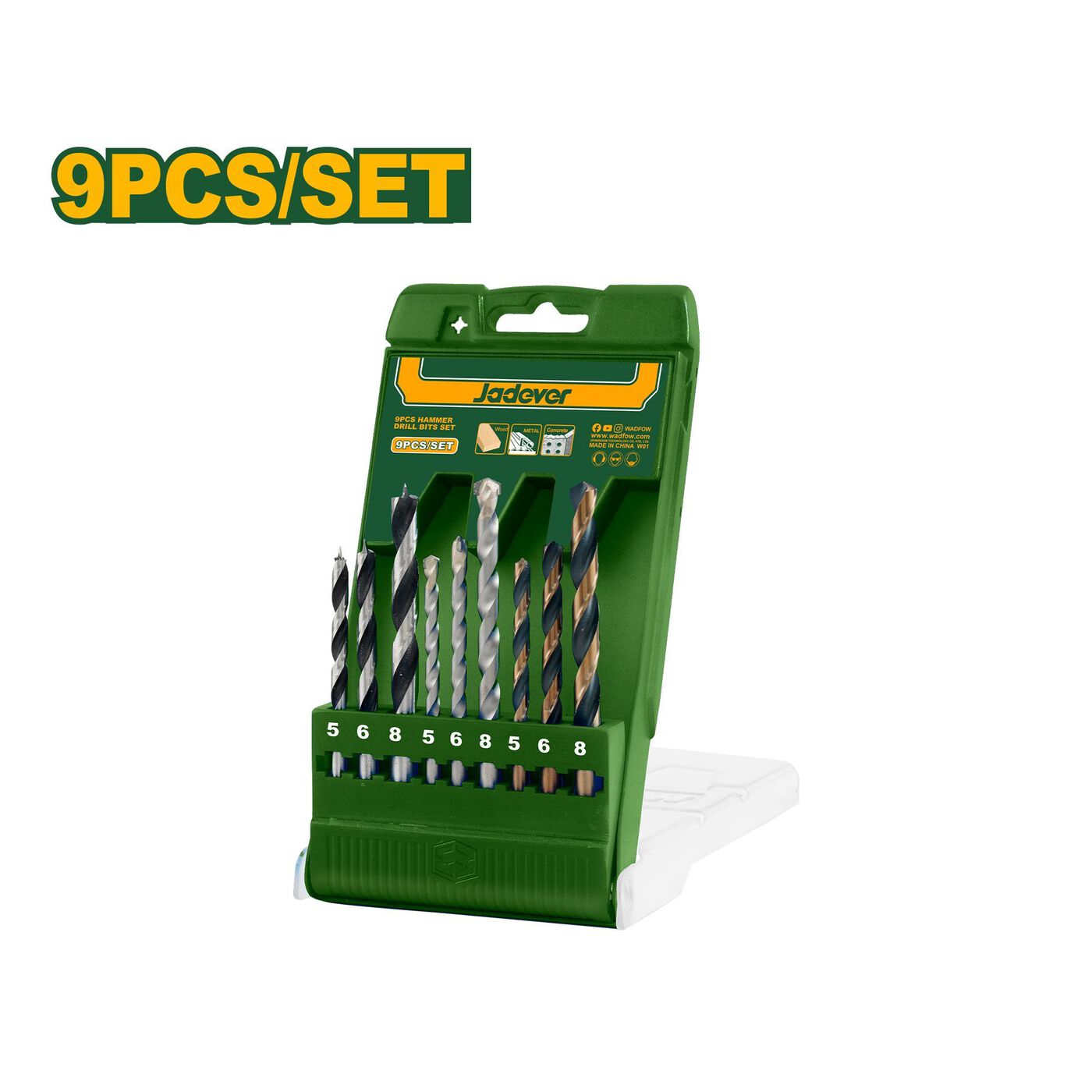 Набор сверл JADEVER JDTD6B01