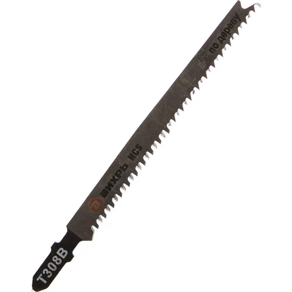 Пилки для лобзика ВИХРЬ Т308В по дереву, ламинату чистый рез 2 шт.